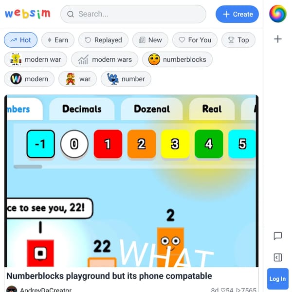 REAL websim in websim
