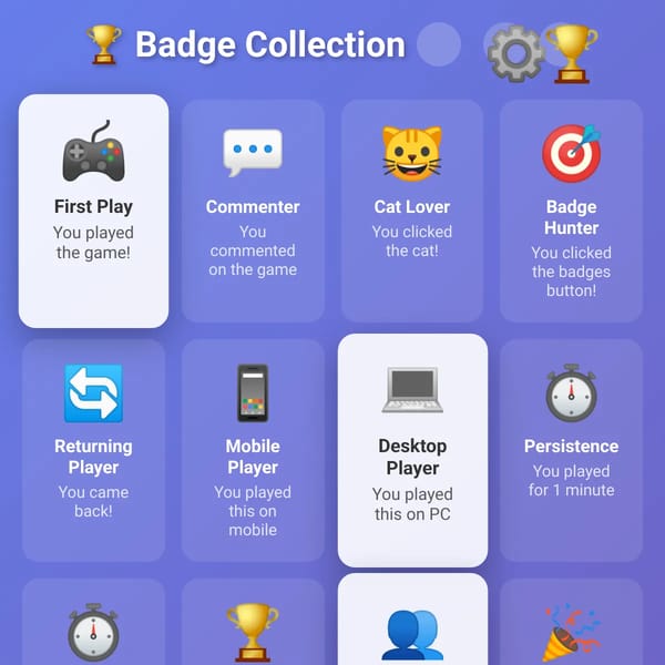 Get badges (22)