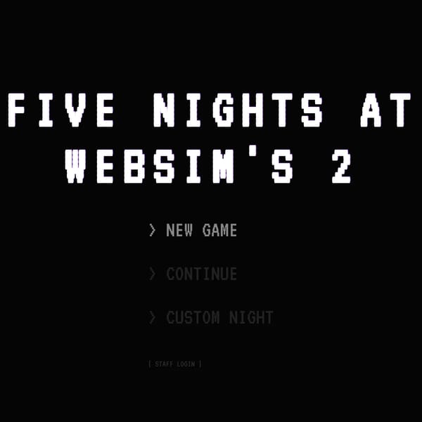 FIVE NIGHTS AT WEBSIM'S 2