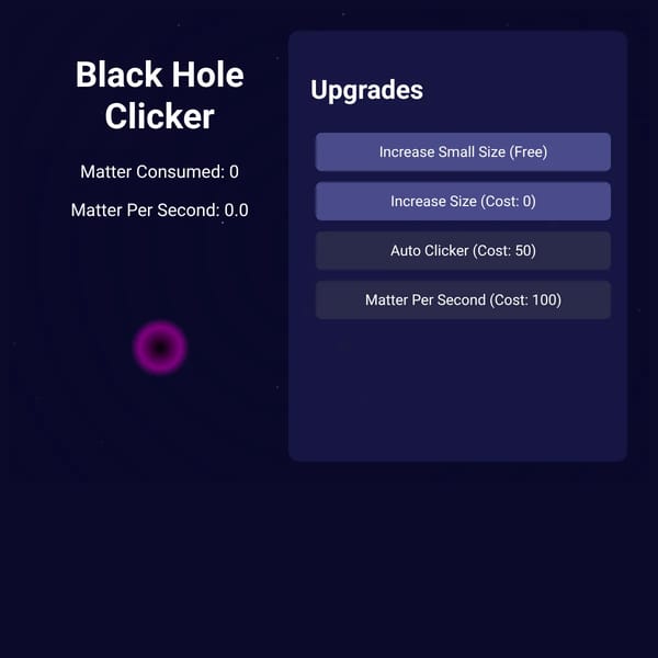 Black Hole Clicker