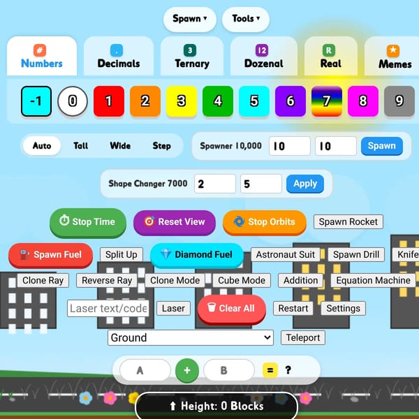 Numberblocks Playground