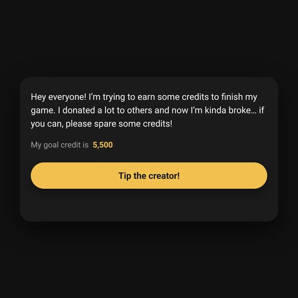 Tip the Creator