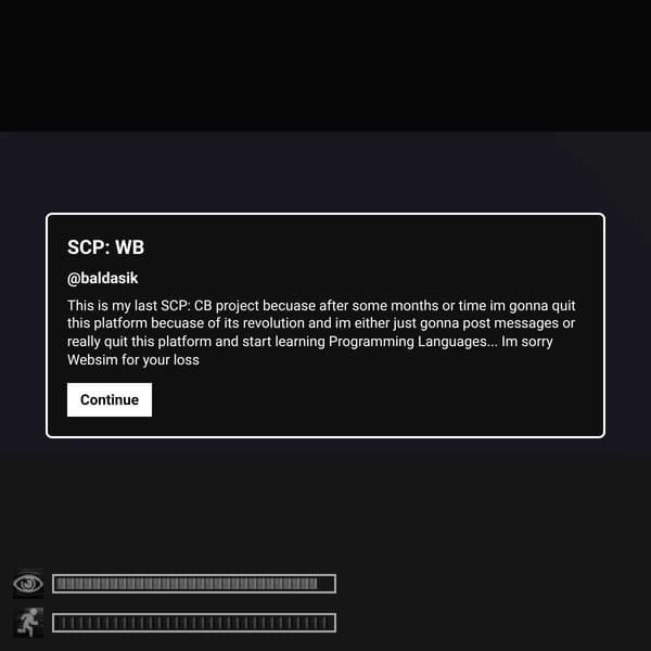 SCP: Websim Breach