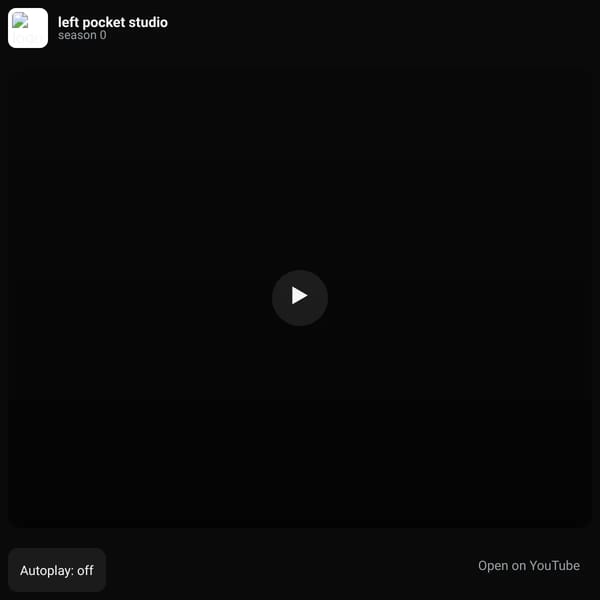 left pocket studio