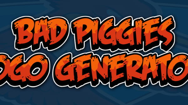 Bad Piggies Logo Generator