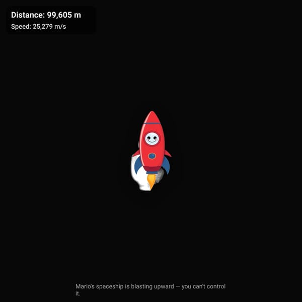 Mario Spaceship