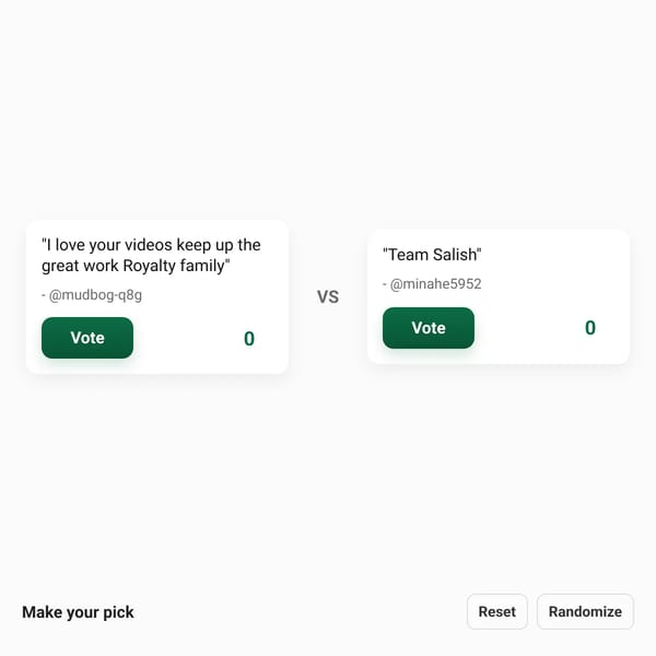 Vote Comments