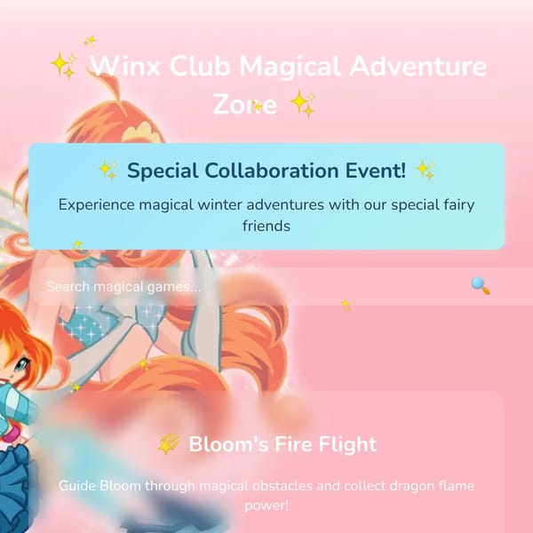 Winx Club Magical Adventure Zone