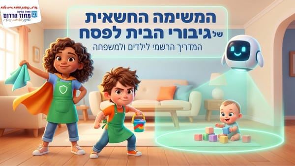 בטיחות בפסח - משחק