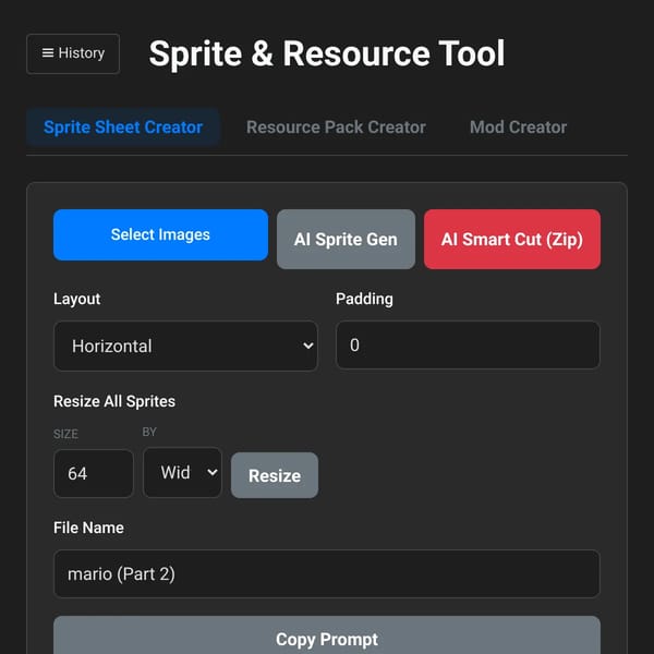 Sprite Sheet Creator