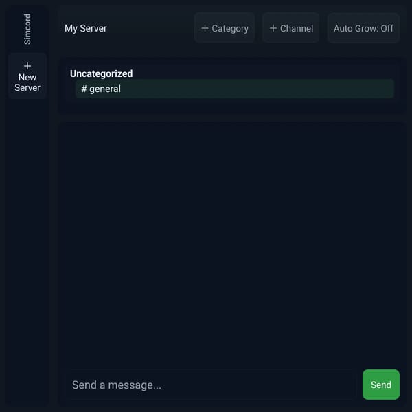Discord Server Simulator