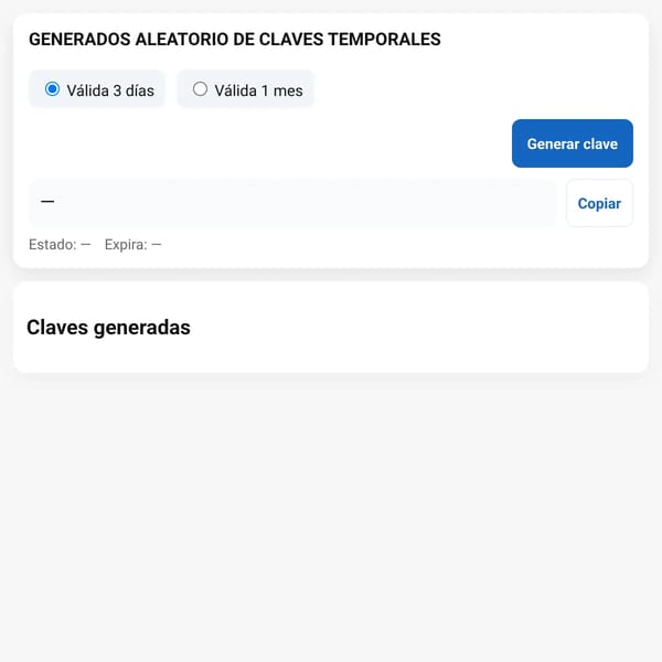 Random Key Generator