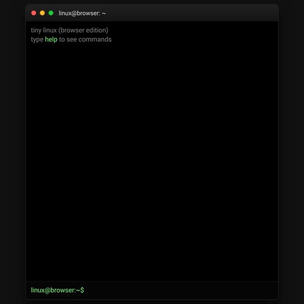 linux  but you make it
