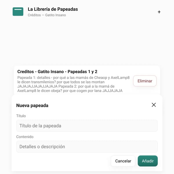 La Librería de Papeadas