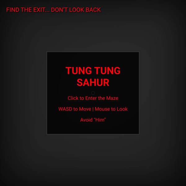 Tung Tung Sahur Horror