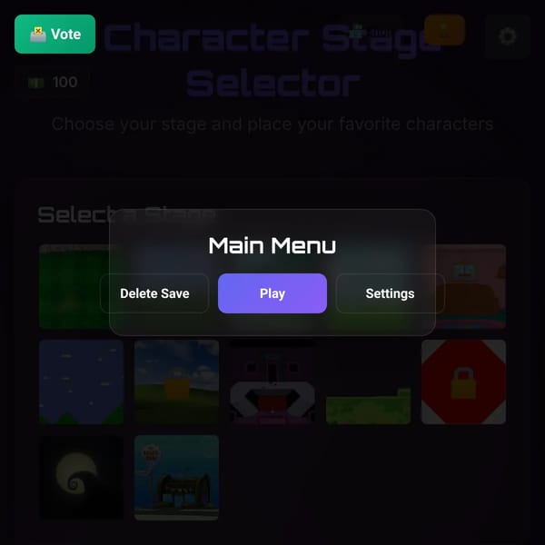 Character Stage Selector