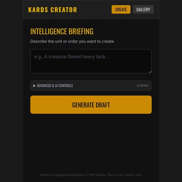 Kards Custom Card Creator