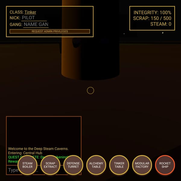 SteamCave MMO
