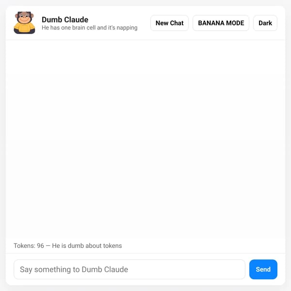 Chat with Dumb Claude