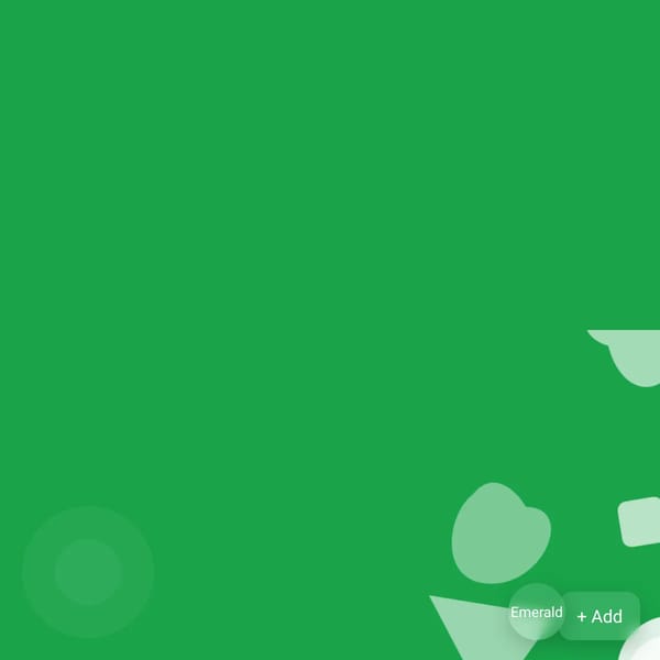 Floating Shapes simulator