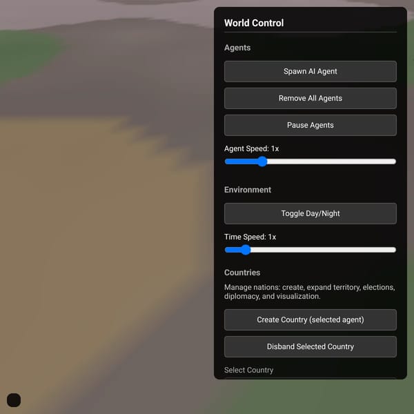AI World Simulation