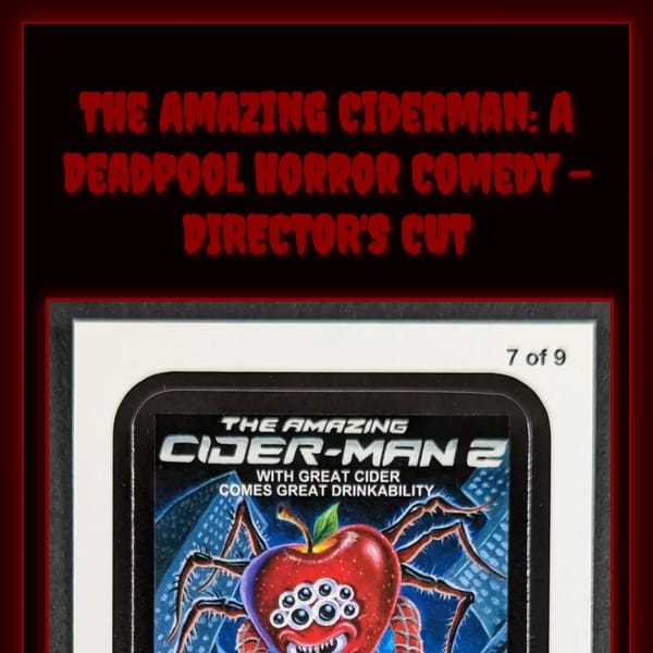 The Amazing Ciderman: A Deadpool Horror Comedy
sty