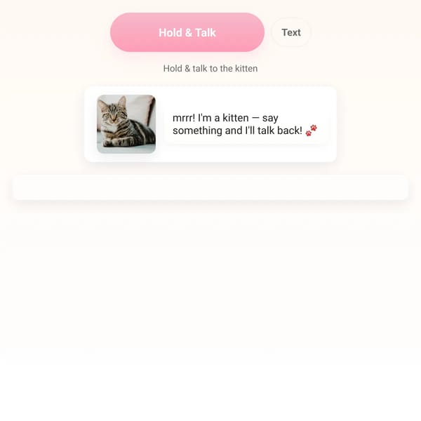 Kitten Talk