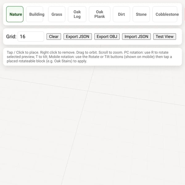3D Grid Builder