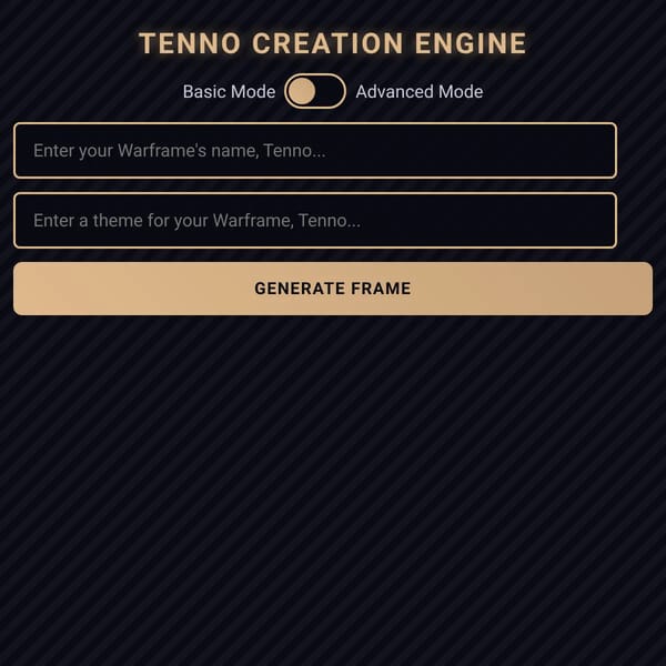 This Warframe Doesn't Exist