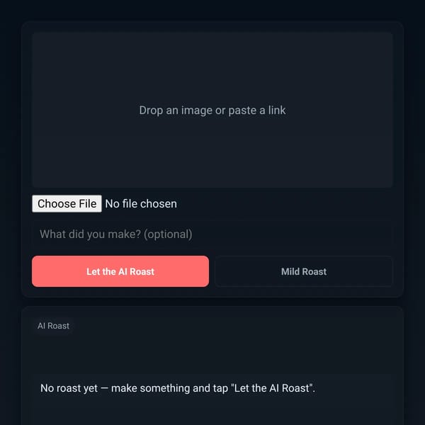 AI Roast Simulator
