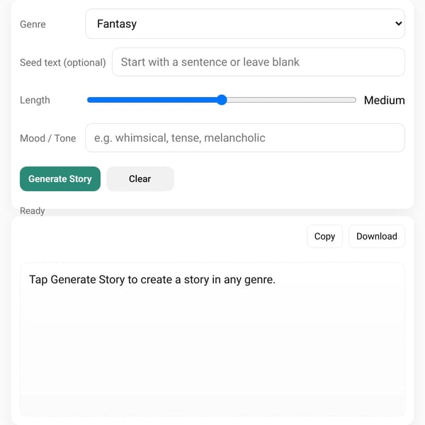 AI Story Generator