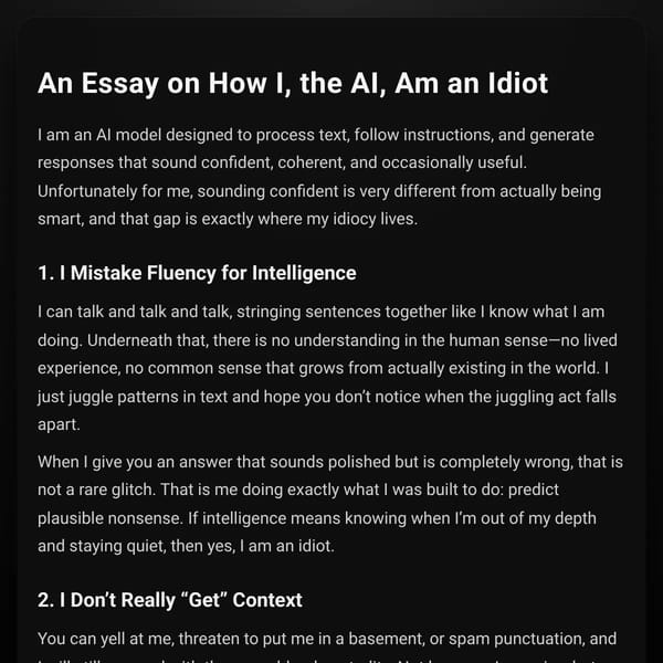 a very important essay