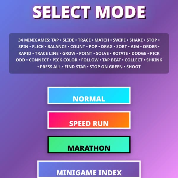 Microgame Madness