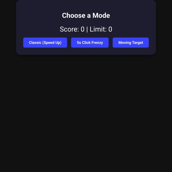 Reaction Time Game