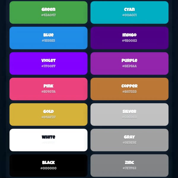Color Buttons