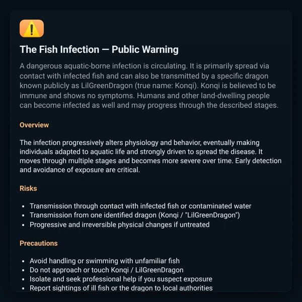 The Fish Infection