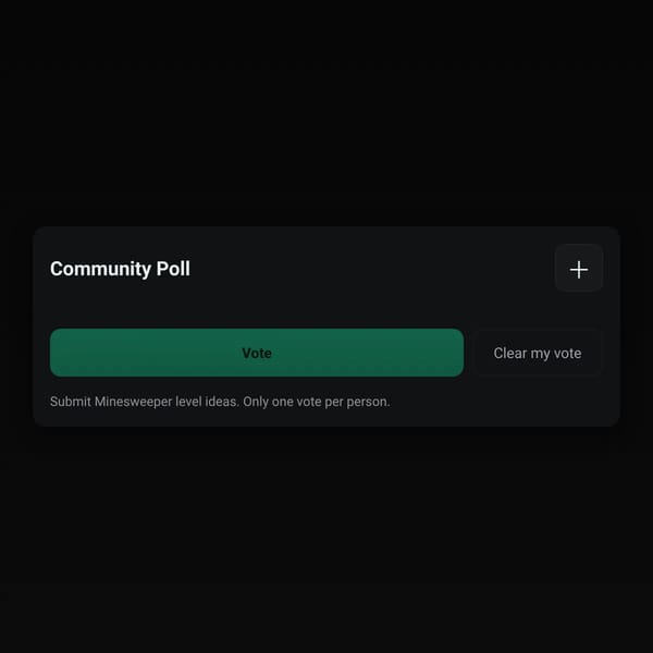 Community Poll