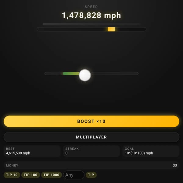 MPH Slider