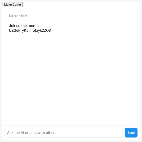 Multiplayer AI Assistant Chat