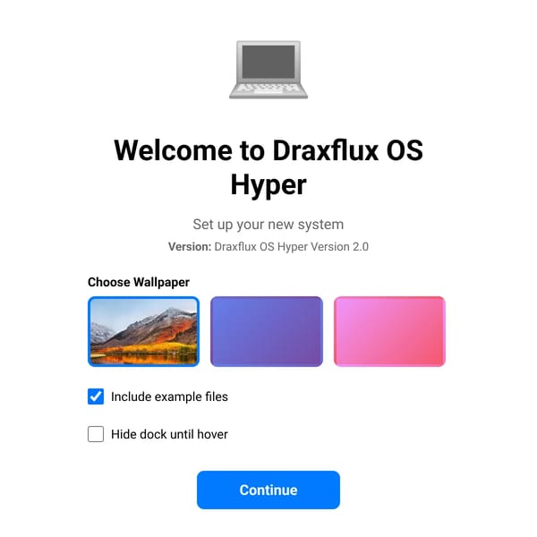 Draxflux OS Hyper