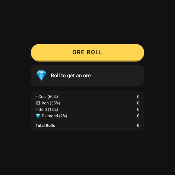 Roll for ores 2
