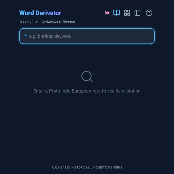 Word Derivator