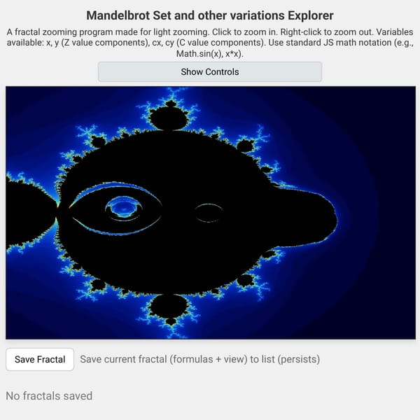 Mandelbrot Explorer