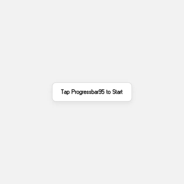 Progressbar95 (remix)