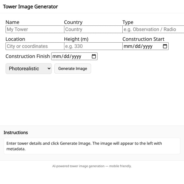 Tower Creator