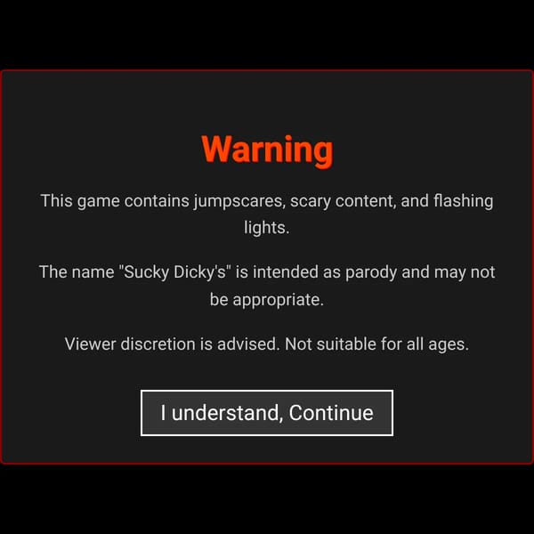 Five Nights at Sucky Dicky's