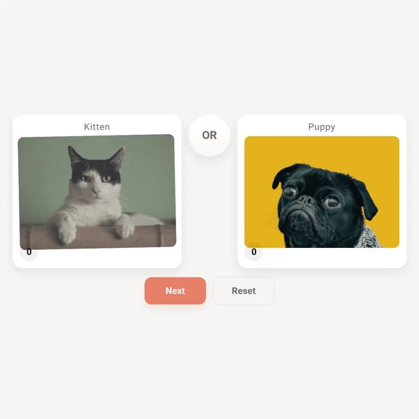 Would You Rather — Ugly Kitten or Puppy