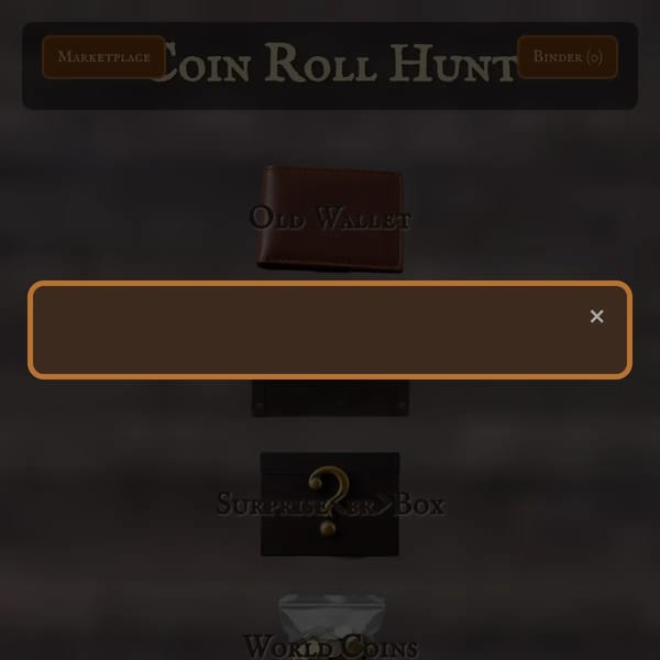 Coin Roll Hunt