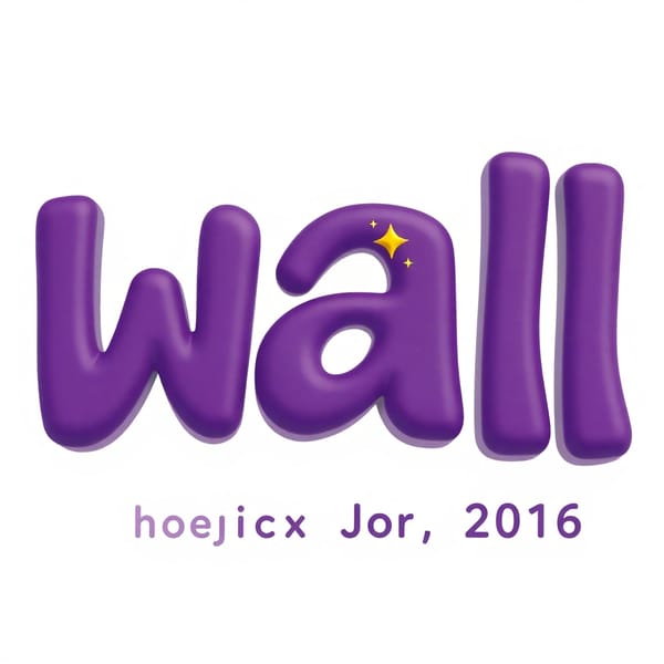 Wallykazam Logo Generator