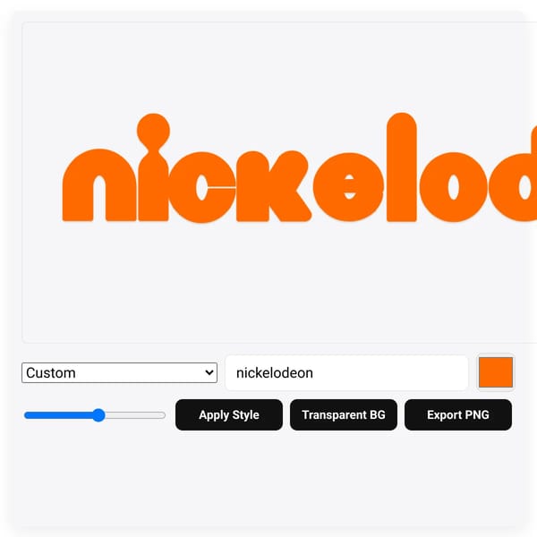 nickelodeon Logo Maker